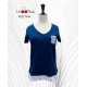 Camiseta mujer lili dudu pico +colores