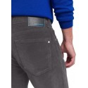 PANTALÓN DE PANA  GRIS DE HOMBRE PIERRE CARDIN LYON TAPERED FIT CON CINCO BOLSILLOS