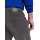 PANTALÓN DE PANA  GRIS DE HOMBRE PIERRE CARDIN LYON TAPERED FIT CON CINCO BOLSILLOS