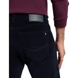 PANTALÓN DE PANA AZUL MARINO DE HOMBRE PIERRE CARDIN LYON TAPERED FIT CON CINCO BOLSILLOS