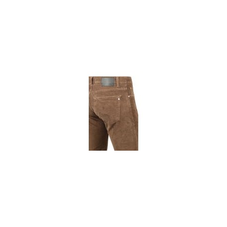 PANTALÓN DE PANA CAMEL DE HOMBRE PIERRE CARDIN LYON TAPERED FIT CON CINCO BOLSILLOS