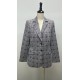 Chaqueta blazer cuandros de Estefania Rodriguez