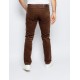 PANTALÓN DE PANA MARRON DE HOMBRE PIERRE CARDIN LYON TAPERED FIT CON CINCO BOLSILLOS