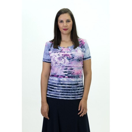 CAMISETA ESTAMPADA MUJER BOGUAR